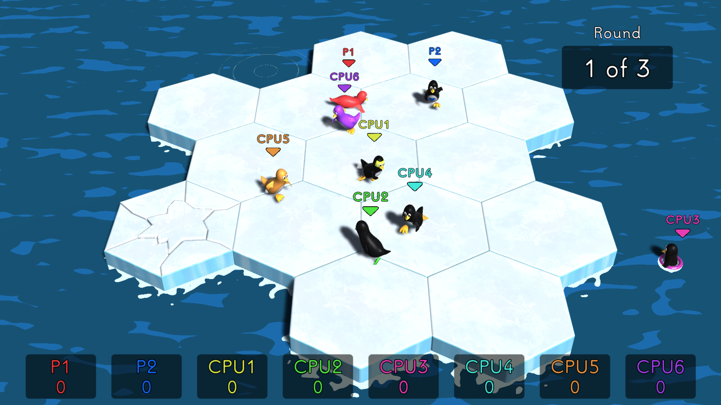 Penguin from Waddle Wars